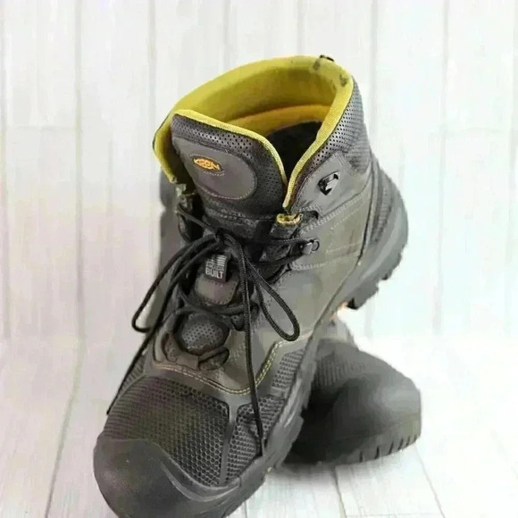 KEEN Utility Size 15D Portland Waterproof Carbon Toe Work Boots for Men main image 11